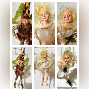 Mythical Air Fairies with Wings & Exquisite Clothing Ornaments 2 Available